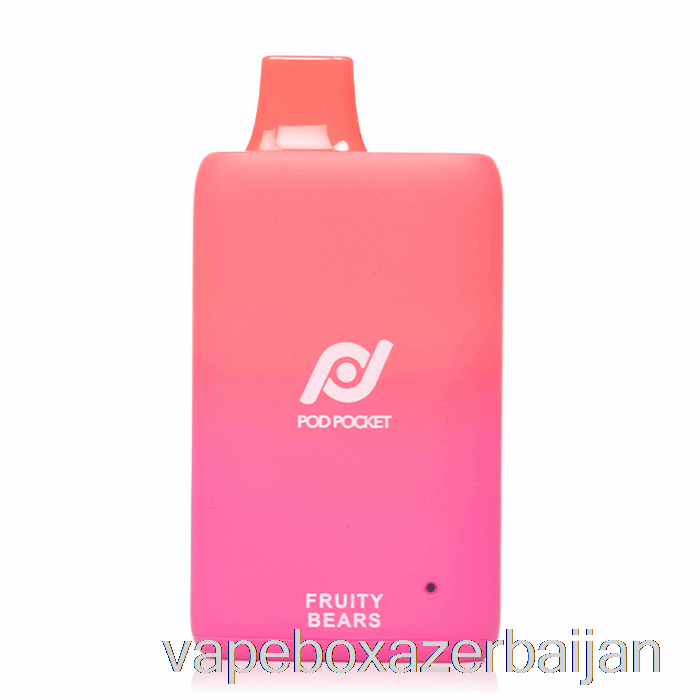 Vape Box Azerbaijan Pod Pocket 7500 Disposable Fruity Bears